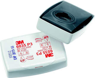 3M Filtr Przeciwypyłowy 6035 P3 (2 sztuki)