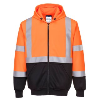 Bluza ostrzegawcza dwukolorowa z kapturem B315