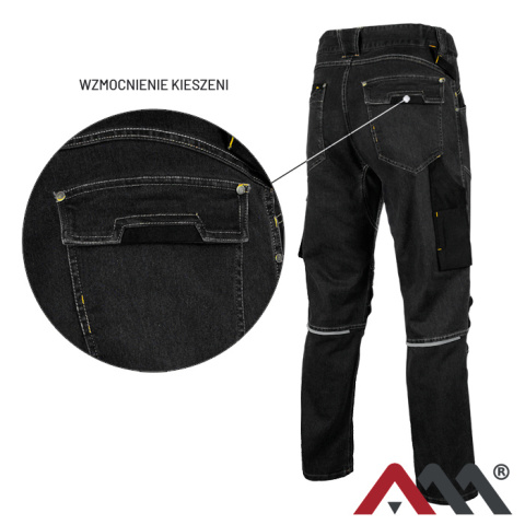 JEANS STRETCH Black kat. I JEANS STRETCH Black kat. I