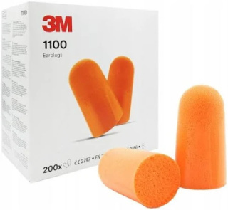 3M Zatyczki Stopery do uszu 3M 1100 /200par