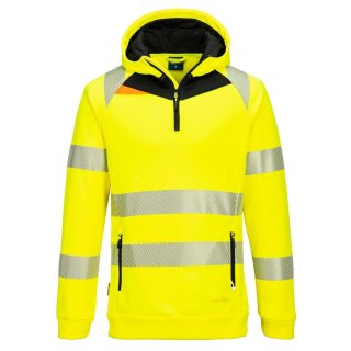 Bluza ostrzegawcza z kapturem DX482 i zamkiem 1/4