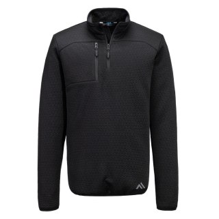 Bluza teksturowana KX3 z zamkiem 1/4 KX376
