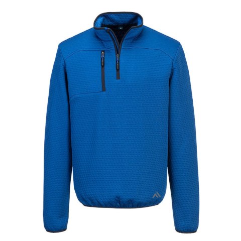 Bluza teksturowana KX3 z zamkiem 1/4 KX376 Bluza teksturowana KX3 z zamkiem 1/4 KX376