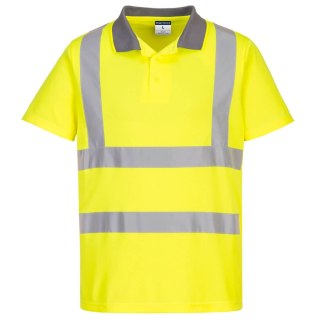 Koszulka ostrzegawcza polo Eco z krótkim rękawem (6 sztuk) EC10