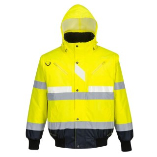Kurtka kontrastowa Glowtex 3 w 1