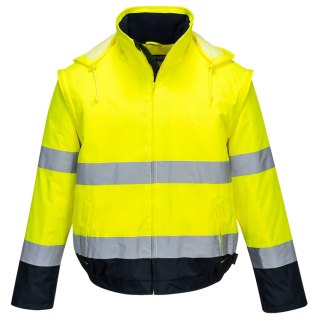 Kurtka ostrzegawcza 2 w 1 Essential Bomber