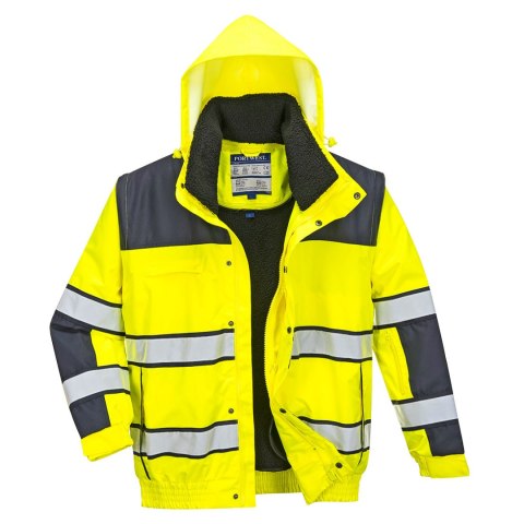 Ostrzegawcza kurtka zimowa Bomber 3 w 1 Ostrzegawcza kurtka zimowa Bomber 3 w 1