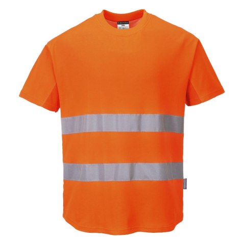 Ostrzegawczy T-shirt z panelami z siatki Ostrzegawczy T-shirt z panelami z siatki