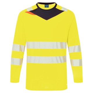 T-shirt ostrzegawczy z długimi rękawami DX4