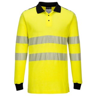 Trudnopalna ostrzegawcza koszulka polo