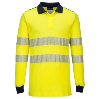 Trudnopalna ostrzegawcza koszulka polo