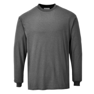 Trudnopalny i antystatyczny t-shirt z długim rękawem Modaflame FR11