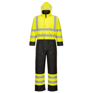 Kombinezon ostrzegawczy kontrastowy ocieplany S485