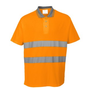 Koszulka ostrzegawcza Polo Cotton Comfort z krótkim rękawem S171