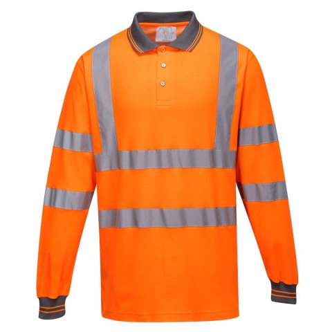 Koszulka polo ostrzegawcza Cotton Comfort z długimi rękawami S271 Koszulka polo ostrzegawcza Cotton Comfort z długimi rękawami S271