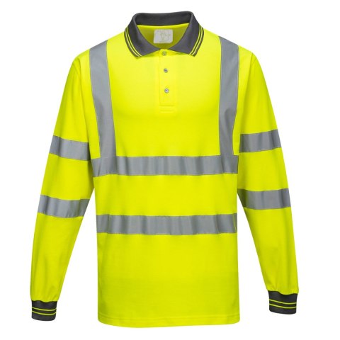 Koszulka polo ostrzegawcza Cotton Comfort z długimi rękawami S271 Koszulka polo ostrzegawcza Cotton Comfort z długimi rękawami S271