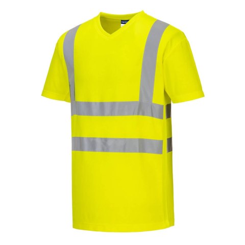 T-SHIRT W SEREK ZE WSTAWKAMI Z SIATKI T-SHIRT W SEREK ZE WSTAWKAMI Z SIATKI