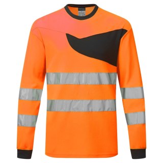 T-Shirt ostrzegawczy z długimi rękawami PW2