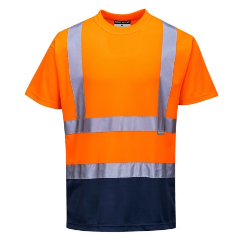 T-shirt ostrzegawczy dwukolorowy T-shirt ostrzegawczy dwukolorowy