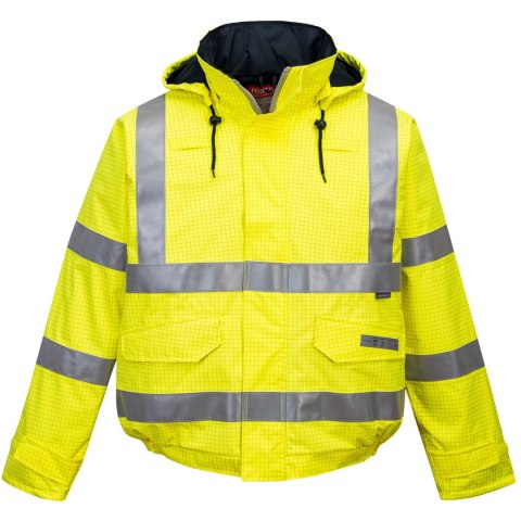 Trudnopalna kurtka ostrzegawcza i antystatyczna Bomber Bizflame Rain Trudnopalna kurtka ostrzegawcza i antystatyczna Bomber Bizflame Rain