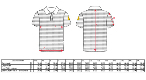 Antystatyczna koszulka Polo ESD AS21 Antystatyczna koszulka Polo ESD AS21
