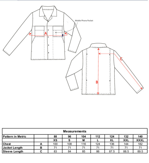 Bluza Mayo z czterema kieszeniami C859 Bluza Mayo z czterema kieszeniami C859