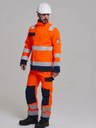 Bluza Modaflame RIS Pomarańczowa / Granatowa