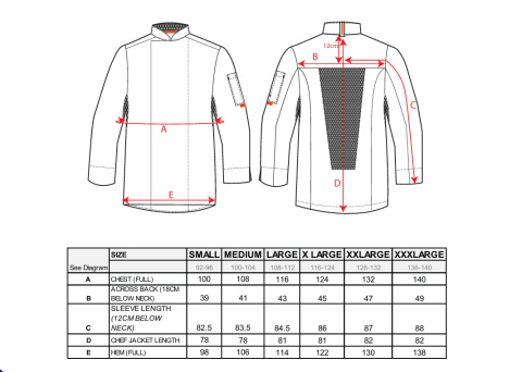Bluza kucharska MeshAir Pro L/S Bluza kucharska MeshAir Pro L/S