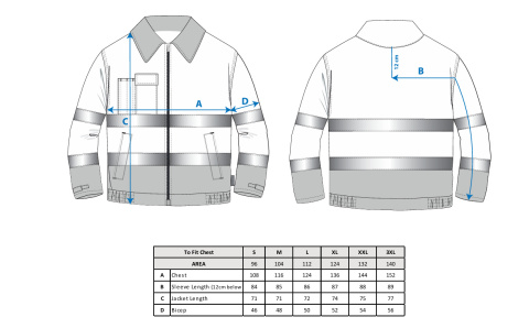Bluza ostrzegawcza Madrid TX70 Bluza ostrzegawcza Madrid TX70