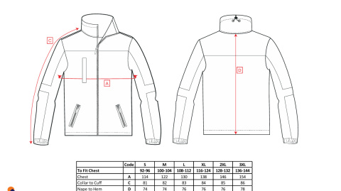 Bluza polarowa North Sea S665 Bluza polarowa North Sea S665