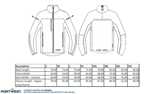 Bluza robocza EV4 ze stretchem EV475 Bluza robocza EV4 ze stretchem EV475