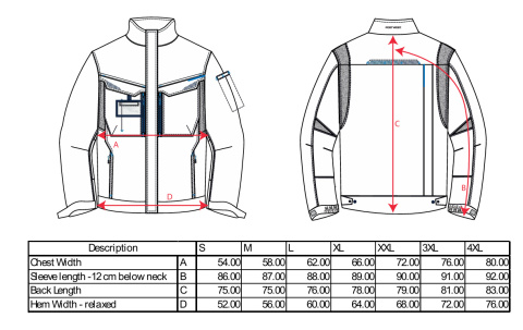 Bluza robocza WX3 T745 Bluza robocza WX3 T745
