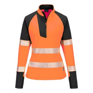 Damska bluza ostrzegawcza PW3 z zamkiem 1/4 T173