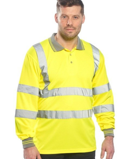 Koszulka ostrzegawcza polo Eco (6 szt.) EC11 Koszulka ostrzegawcza polo Eco (6 szt.) EC11