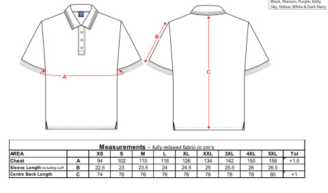 Koszulka polo Naples B210 Koszulka polo Naples B210