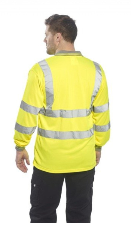 Koszulka polo ostrzegawcza Cotton Comfort z długimi rękawami S271 Koszulka polo ostrzegawcza Cotton Comfort z długimi rękawami S271