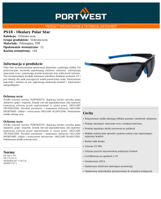 Okulary Polar Star PS18SKR