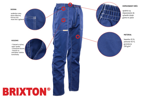 SPODNIE DO PASA BRIXTON CLASSIC SPODNIE DO PASA BRIXTON CLASSIC
