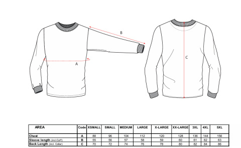 Trudnopalny i antystatyczny t-shirt z długim rękawem Modaflame FR11 Trudnopalny i antystatyczny t-shirt z długim rękawem Modaflame FR11