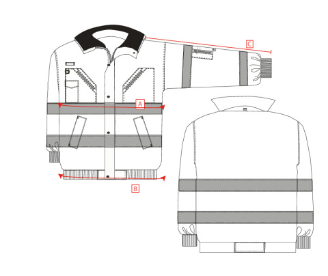 Kurtka Bomber Iona 4 w 1 S435 Kurtka Bomber Iona 4 w 1 S435
